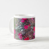 Mug Belles roses rouges en fleurs (Devant gauche)