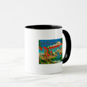 Mug Bellevue, Washington - Scènes de grandes lettres (Devant droit)