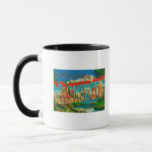 Mug Bellingham, Washington - Scènes de grandes lettres (Gauche)