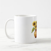 Mug Bellissima (beautiful) Sunflowers in Vase (Gauche)