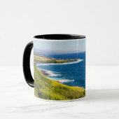 Mug belvédère d'haleokane au-dessus de la baie d'honua (Devant gauche)
