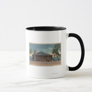 Mug Bemidji, manganèse - vue de la cheminée du