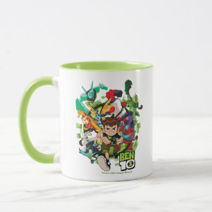 Mug Ben 10 Alien Rush Graphic
