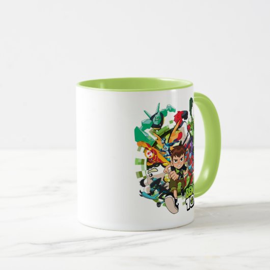 Mug Ben 10 Alien Rush Graphic (Devant droit)