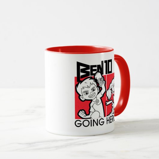 Mug Ben 10 Going Hero (Devant droit)