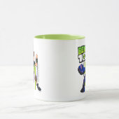 Mug Ben 10 Mise à niveau de la transformation de l'ADN (Centre)