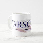 Mug Ben Carson pour le Président Gifts (Devant gauche)