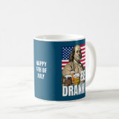 Mug BEN DRANKIN 4 juillet Benjamin Franklin (Devant droit)