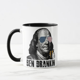 Mug Ben drôle en train de boire, Célébrons la joie de