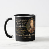 Mug Ben Franklin - attentes (Gauche)