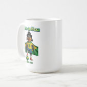 Mug Ben-Hur Craque 10 com Capa da Bandeira (Devant gauche)
