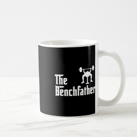 Mug Benchfather Bodybuilding Gym Bro Funny Bench P (Droite)