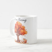 Mug Bénédiction d'automne (Devant gauche)
