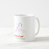 Mug bénédiction de Dieu (Devant droit)
