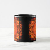 Mug Bénédiction de la pâte de café Abstraite (Centre)