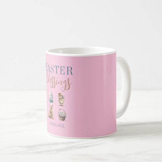 Mug Bénédiction de Pâques (Devant droit)