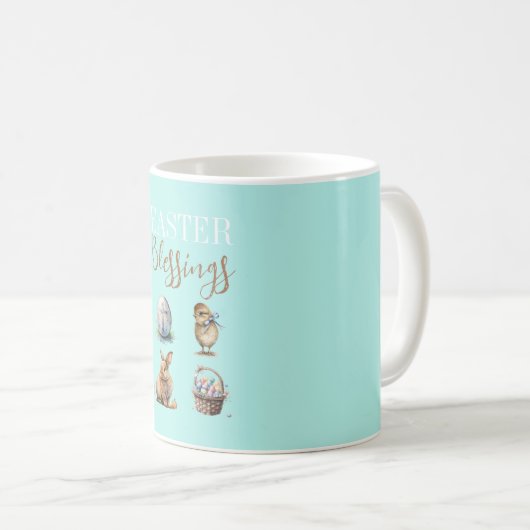 Mug Bénédiction de Pâques (Devant droit)