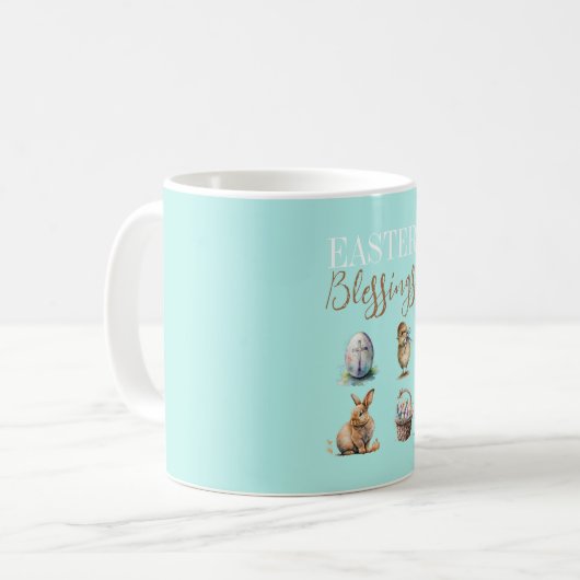 Mug Bénédiction de Pâques (Devant gauche)