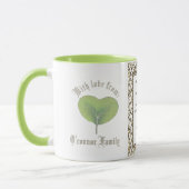 Mug Bénédiction irlandaise Que le chemin se lève pour (Gauche)