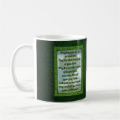 Mug Bénédiction irlandaise verte (Gauche)