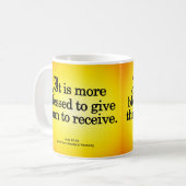 Mug Bénédiction pour donner à Lois 20-35 (Devant gauche)