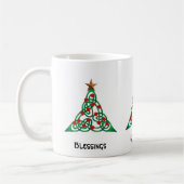 Mug Bénédictions de Noël, salutations, espoir (Gauche)