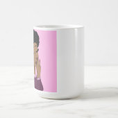 Mug Bénédictions et foi (arrière - plan rose) (Centre)