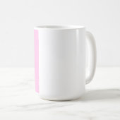 Mug Bénédictions et foi (arrière - plan rose) (Devant droit)