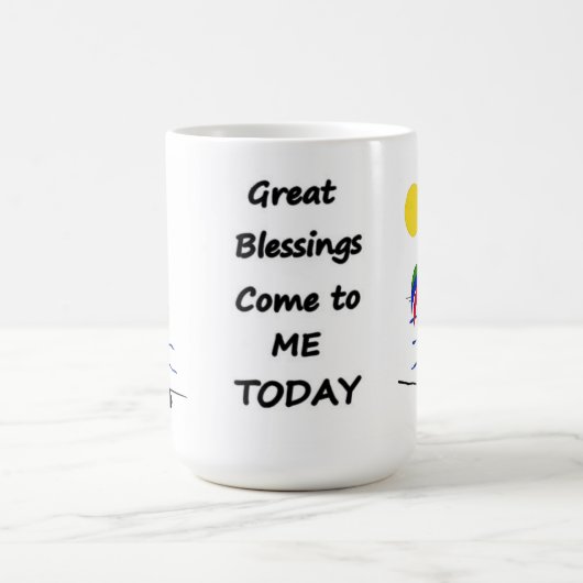 Mug Bénédictions positives colorées (Centre)