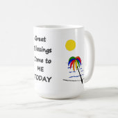 Mug Bénédictions positives colorées (Devant droit)