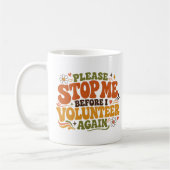 Mug Bénévole drôle (Gauche)