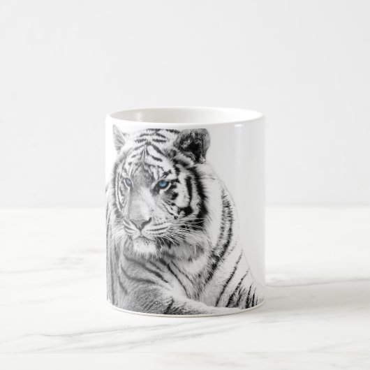 Mug Bengal White Tiger (Centre)