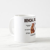 Mug Bengale, Amoureux des chats, cadeau du propriétair (Devant gauche)
