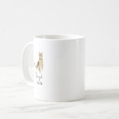 Mug Bengale Maman mignonne Chat Mère Kitten Girl Cadea (Devant gauche)
