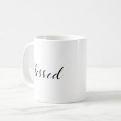 Mug Béni - Citation en Typographie Noire (Devant gauche)