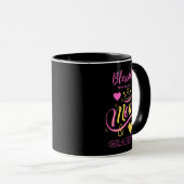 Mug Béni d'être appelé maman et grand-mère (Devant droit)