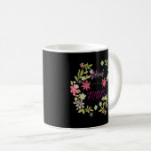Mug Béni D'Être Appelé Maman Mère Mère Jour 1 (Devant droit)