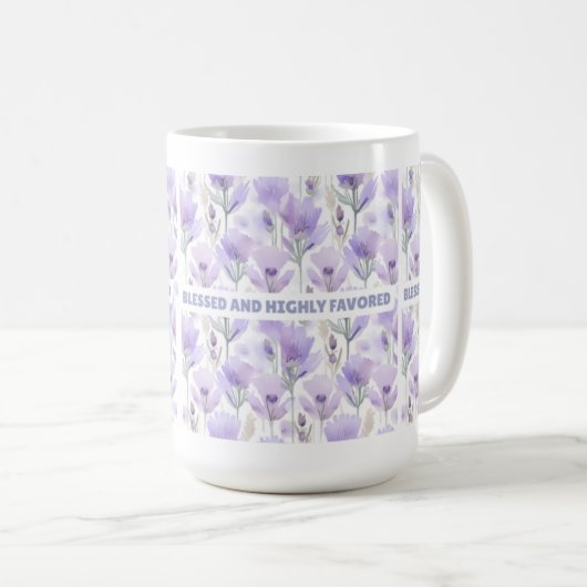 Mug Béni et hautement favorisé (Devant droit)