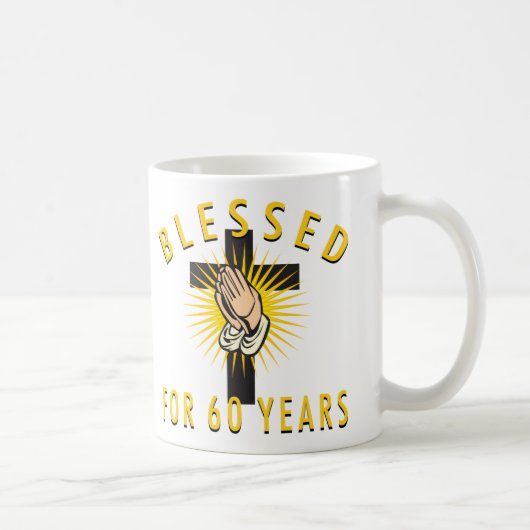 Mug Béni Pour 60 Ans (Droite)