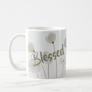 Mug Béni Religieux Inspirationnel Moderne Floral