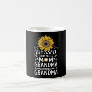 Mug Bénie d'être appelée maman grand-mère Grand Soleil