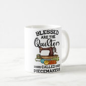 Mug Bénis Sont Les Couturières De Patchwork Drôle Cout (Devant droit)