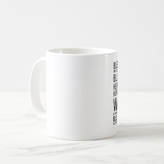 Mug bénissez cette cuisine MA012 (Devant gauche)