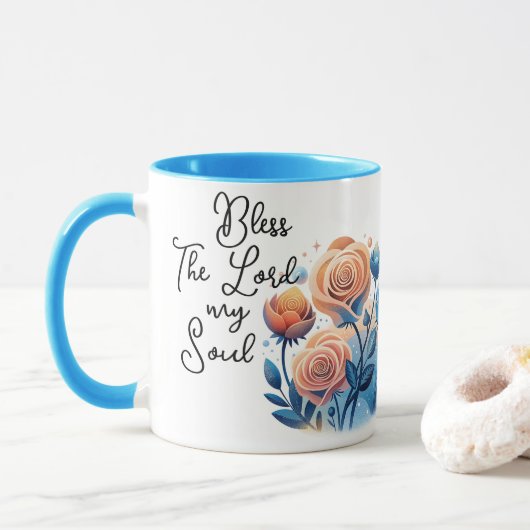 Mug Bénissez Le Seigneur Mon Âme (Avec donut)
