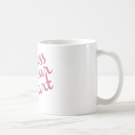 Mug Bénissez votre coeur (Droite)