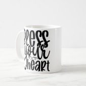 Mug Bénissez votre coeur (Devant gauche)