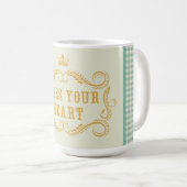 Mug Bénissez votre coeur Citation Sud (Devant droit)
