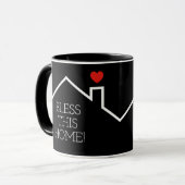 Mug Bénissez-vous cette maison (Devant gauche)