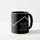 Mug Bénissez-vous cette maison (Devant droit)