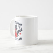 Mug Benjamin Benchamin Franklin Banc Presse Bodybuildi (Devant gauche)